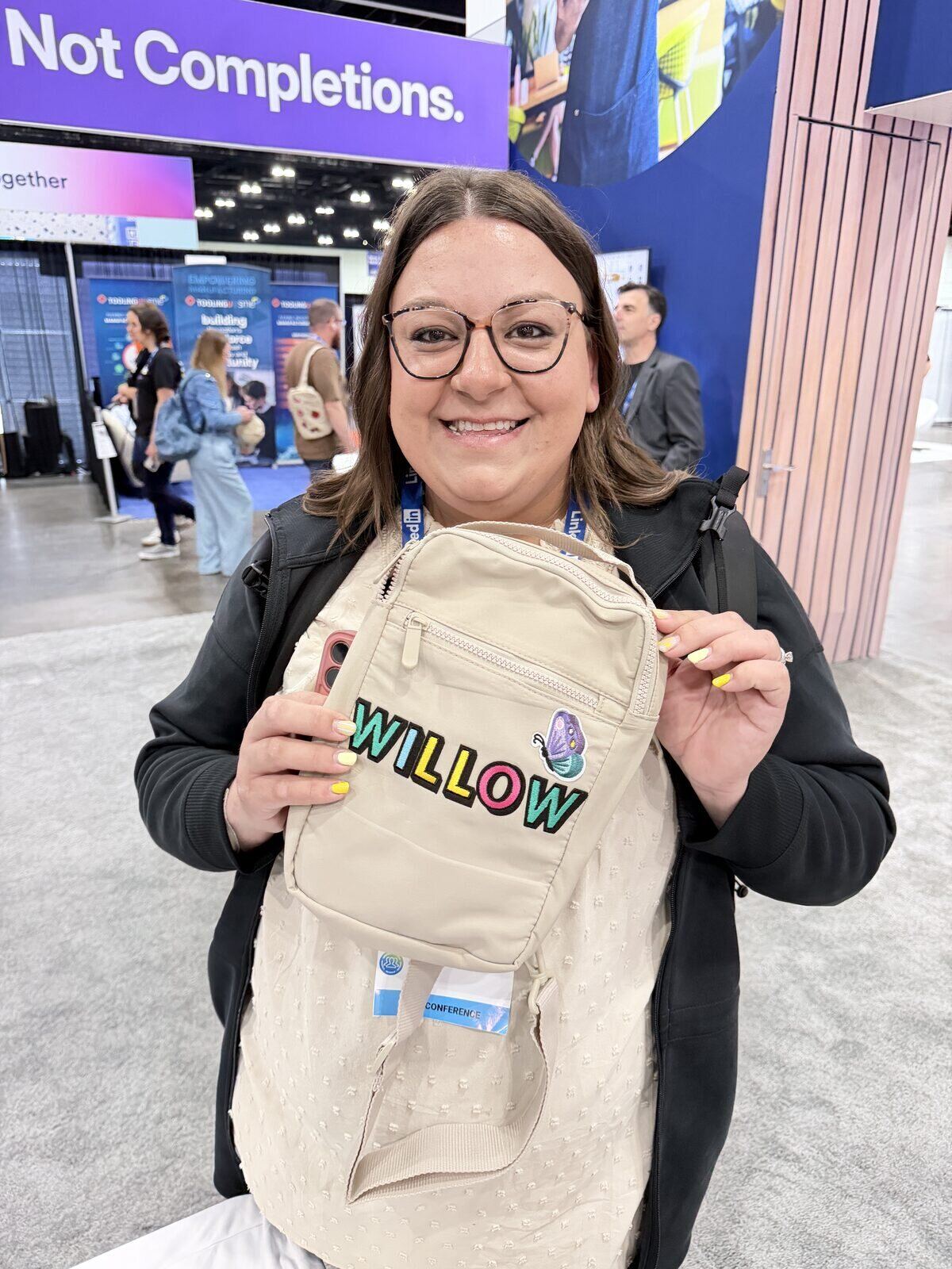 Merch Troop live printing station running at an Orlando event